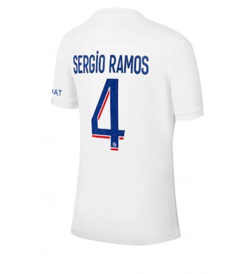 Paris Saint-Germain Sergio Ramos #4 Tredjedrakt 2022-23 Kortermet